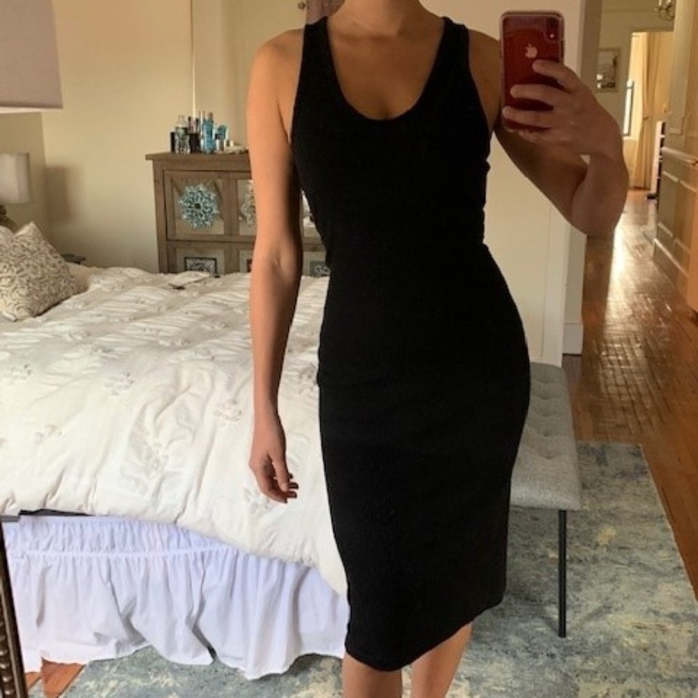 Gap Black Midi Dress